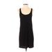 H&M Casual Dress - Mini: Black Solid Dresses - Women's Size Small