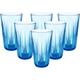 Becher APS "Tritan" Trinkgefäße Gr. Ø 9 cm x 15,5 cm 500 ml, blau (blue sky) Glas-Set Wasserglas Wassergläser Saftgläser