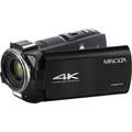 Minolta MN4K100Z UHD 4K Camcorder with 10x Optical Zoom (Black) MN4K100Z-BK