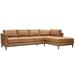 Gray/Brown Reclining Sectional - Hokku Designs Bryanah Sectional | 31 H x 115 W x 71 D in | Wayfair 8E3E251932E546148A1FFF338DB871F1