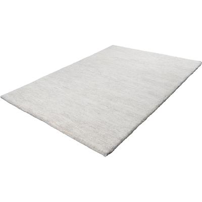 Wollteppich THEKO "Maloronga Uni", beige (natur grau), B:70cm H:24mm L:140cm, Wolle, Teppiche, echter Berber Teppich, reine Wolle, handgeknüpft Image