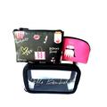 Victoria s Secret Travel Cosmetic Makeup Bag Backstage Nested Trio 3 PC Set Bombshell Graphic New