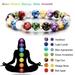 Kayannuo Christmas Clearance 7 Chakras Crystals And Healing Stones Bracelets Crystal Bracelet Yoga Beaded Bracelets