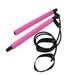 UDIYO 2Pcs Yoga Pilates Elastic Tube Resistance Bands Bodybuilding Fitness Equipment