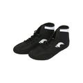 Ritualay Kids Breathable Ankle Strap Fighting Sneakers School Lightweight Rubber Sole Boxing Shoes Training High Top Black-1 8