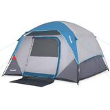 Camping Tent Family Dome Tents Easy Set Up Camping Tent 4 Person with Top Rainfly