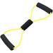 Torubia Pull Rope Band Chest Expander - Multifunction with Handle 8 Word Elastic Home Exercise Resistance Tube Bands for Home Gym Exercise Muscle Training Tubing Pull Rope Yellow