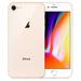 Pre-Owned Apple iPhone 8 64GB Gold Unlocked (A Stock) + Plum Screen Protector (Refurbished: Good)