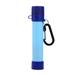 Doolland Portable Water Purifiers Outdoor Survival Filter Straw Water Purifier Camping Hiking Emergency Elements Filterï¼ŒBPA-free