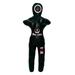 Bestzo MMA Jiu Jitsu Judo Punching Bag Grappling Dummy Black Canvas-70 inches