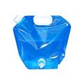 Collapsible Water Container Bag with Spigot 5/10L BPA Free Plastic Water Carrier Camping Outdoor Folding Water Bag Collapsible Water Jug Camping