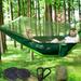 Outdoor Camping Hammock Tent with Net Hanging Parachute Hammock Mosquito Net Swing Sleeping Hammock 440Lbs