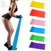 Gustave Resistance Bands Exercise Bands Workout Bands Yoga Elastic Bands 59-inch Fitness Bands for Training or Physical Therapy-Improve Mobility and Strength Red
