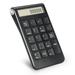 Portable 2.4G Wireless Digital Keyboard USB Number Pad 20 Keys Mini Numeric Keypad for Laptop PC Notebook Color:black