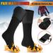 GROFRY 2 Pairs Heated Stockings Unisex Electric Charging Battery Unisex Winter Stockings for Motorcycle