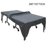 Ping Pong Table Cover Fits Most Flat Tables Waterproof Sun Resistant Table Tennis Full Cover with Fixation Buckle New