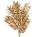 3 Pack Glitter Branches Artificial Flowers Christmas Tree Decoration Golden Xmas Ornaments New Year Creative Decorations