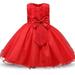 2-9Y Cute Girls Flowers Sequins Dress Birthday Princess Wedding Bridesmaid Pageant Party Prom Formal Ball Gown Dresses
