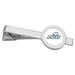 Silver Florida Gulf Coast Eagles Team Logo Tie Bar