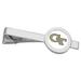 Silver Georgia Tech Yellow Jackets Team Logo Tie Bar