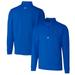 Men's Cutter & Buck Royal Florida Gators Traverse Stretch Quarter Zip-Pullover Top