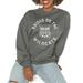 Women's Gameday Couture Charcoal Arizona Wildcats Good Vibes Premium Fleece Drop Shoulder Pullover Sweatshirt