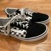 Vans Shoes | Classic Lace Up Checker Board Vans | Color: Black/White | Size: 8.5