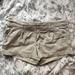 American Eagle Outfitters Shorts | American Eagle Outfitters Stretch Cuffed Trouser Shorts, Size 12, Khaki/Tan | Color: Cream/Tan | Size: 12