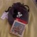 Disney Other | Disney Parks Collectible Trading Pin Bag And Jumbo Christmas Pin | Color: Gray/Red | Size: Please Read The Description