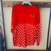 Disney Tops | Disney Minnie Mouse Spirit Jersey | Color: Red/White | Size: S