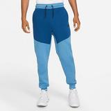Nike Pants | $110 Nike Men's Tech Fleece Taped Jogger Pants Large Cu4495-412 Blue Authentic | Color: Blue | Size: L