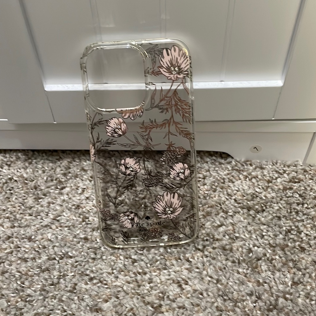 Kate Spade Cell Phones & Accessories | Kate Spade- Apple Phone Cover | Color: Gold/White | Size: Apple