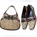 Gucci Bags | Bundle- Gucci Shoulder Bag And Gucci Shoes ( 7b ) | Color: Brown/Tan | Size: Medium