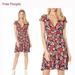 Free People Dresses | Free People | Key To Your Heart Floral Mini Dress | Color: Red/White | Size: L