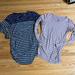 Jessica Simpson Tops | Bundle Two Maternity Striped Tops | Color: Blue/Purple | Size: Mm