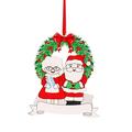 Pianpianzi Our First Christmas Ornament Tapping on Window Chandelier Balls Tree Christmas Decorations Holiday Snowman Xmas Ornament 2021 Family Decoration Family Christmas Personalised Bauble