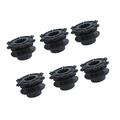 5Pieces Snap-in General Bulb Hgh Quality Replace for 6X Head Spool for 9.3x 9.3x 5.5cm
