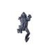 Handcrafted Cast Iron - Rustic Dark Blue Cast Iron Frog Hook 6