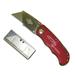 Valley Pro Series All Metal Folding 3.5 Utility Knife with 5 Blades