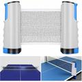 Filet de Ping Pong, Filet de Tennis de Table Rétractable Ping Pang Net Table Tennis Net Réglable