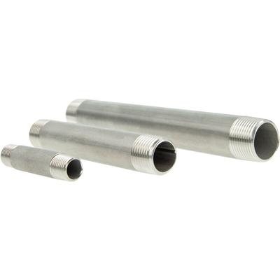 Tecuro - Rohrdoppelnippel Langnippel Edelstahl V4A (aisi 316), ag/ag konisch 1 Zoll x 150 mm Image