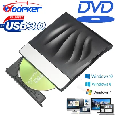 Graveur de CD et DVD USB 3.0 Type C lecteur externe DVD-RW lecture-écriture à grande vitesse