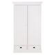 Armoire 2 tiroirs blanc