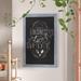 Wall Mounted Magnetic Chalkboard