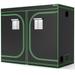 Costway 4x8 Grow Tent, 96''x48''x80'' High Reflective Mylar - 96''x 48''x 80''