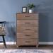 Grain Wood Furniture Loft 5-Drawer Chest