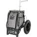 Dynamic Discs Compact Cart by ZÃœCA | Disc Golf Caddy | Disc Golf Bag Insert Included | Built-in Disc Golf Seat | Two Water Bottle Holders Included (Navigator Charcoal)