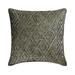 Cushion Covers Decorative Grey 22 x22 (55x55 cm) Throw Pillow Covers Velvet Crystal Embroidery Throw Pillows For Sofa Geometric Pattern Modern Style - Crystal Empress