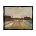 Stupell Industries Bulb Fields in Holland Vincent van Gogh Classic Painting Painting Jet Black Floating Framed Canvas Print Wall Art Design by one1000paintings