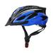 Adult Mens Bike Helmet Scooter Helmets for Men Women Casco Para Bicicleta Black+Blue